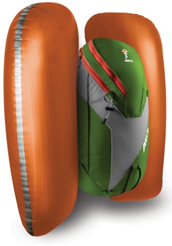 141007 ABS 2014 Vario 32l Zip-on Green-Orange inflated