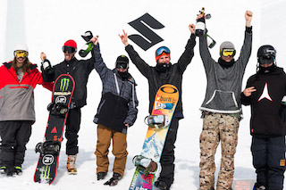 150413 9K15 Day6-BigAir-Portraits SNB-Ski Contest Podiums 02 Klaus Polzer Distillery NBH LR