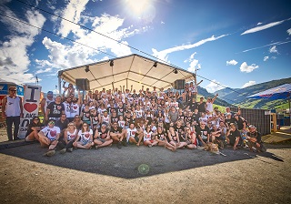 20180705 Die GlemmBang Crew und weitere Helfer aus allen Nationen