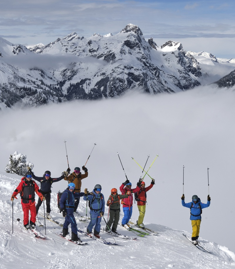 Dritter Tourstopp: FreerideTestival in Warth-Schröcken am Arlberg