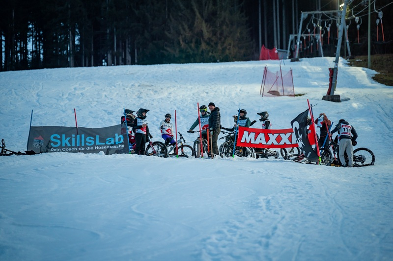 Snowbike-Rennen am Oedberg