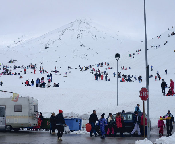 Vulkan Wedeln Bergstolz