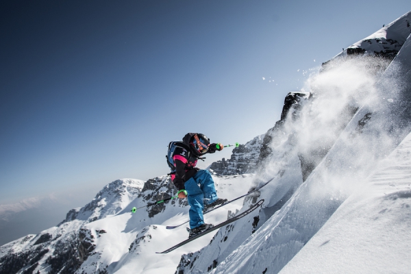 Das Face bietet den Ridern zahlreiche Möglichkeiten für eine große Show.