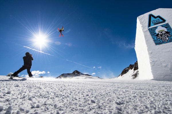 Felix Usterud bei den Stubai Prime Park Sessions