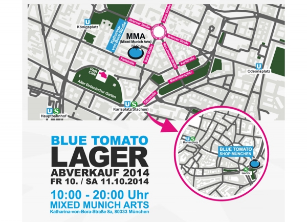 Blue Tomato Lagerverkauf im MMA 