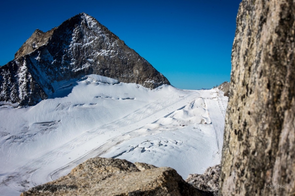 Blick von der gefrohrenen Wand Richtung Betterpark