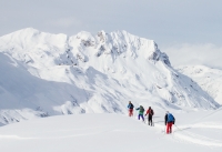 Ski Ride Vorarlberg: geführte Ski-Durchquerung vom Kleinwalsertal bis ins Montafon