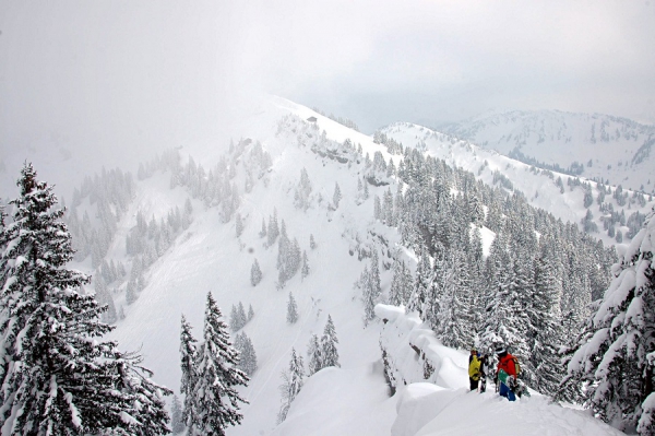Freeriden am geheimen Powder-Hotspot im Allg&auml;u