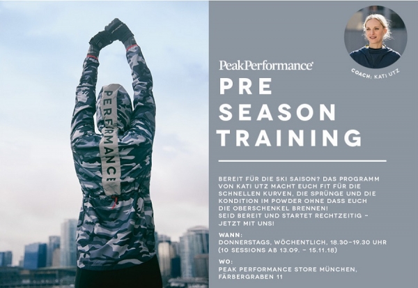 Peak Performance Pre Ski Season Training