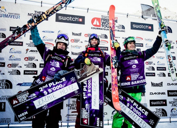 Markus Eder gewinnt in Courmayeur